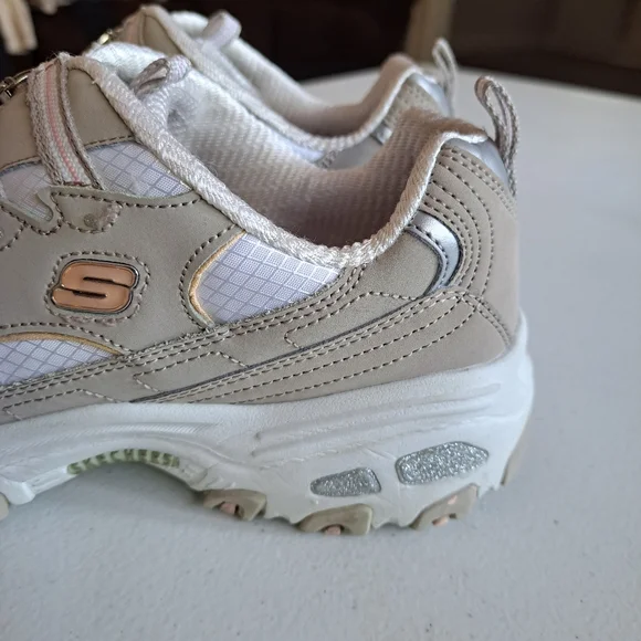 Skechers D'Lites Zip Along Sneakers - Picture 5 of 7